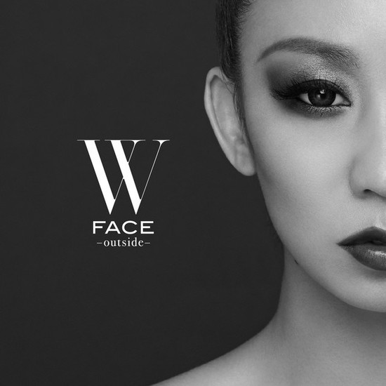 Koda Kumi W FACE outside cover CD Bluray