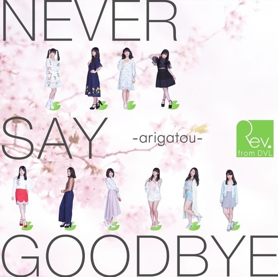 Rev.from DVL NEVER SAY GOODBYE -arigatou- Cover Type A