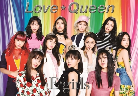 E-girls Love Queen Cover CD DVD PB