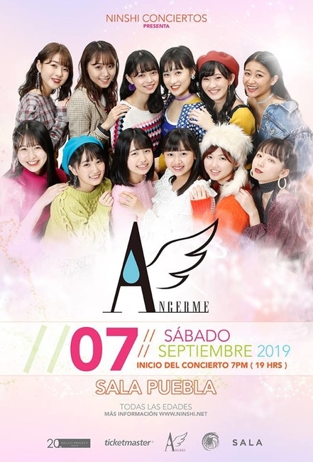 angerme mexico concert 2019